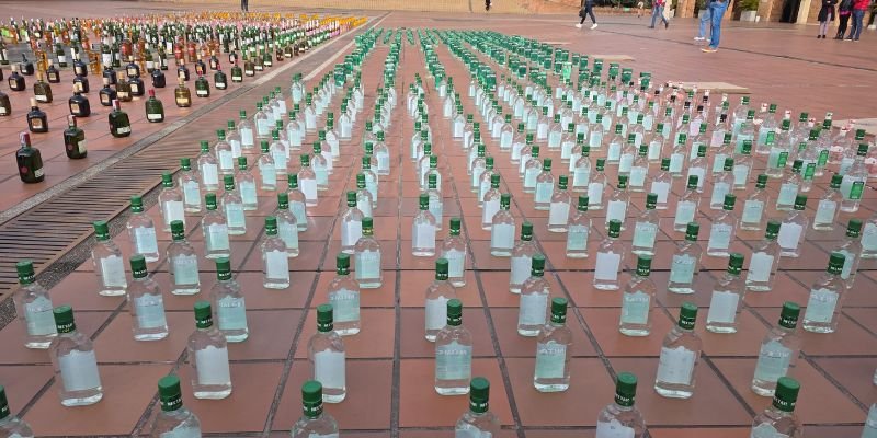 Golpe al licor adulterado en Bogotá: Gobernador Jorge Rey lidera operativo en Los Mártires