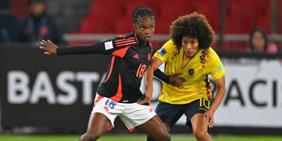 Colombia derrota a Ecuador por la segunda fecha de la liga de naciones femenina