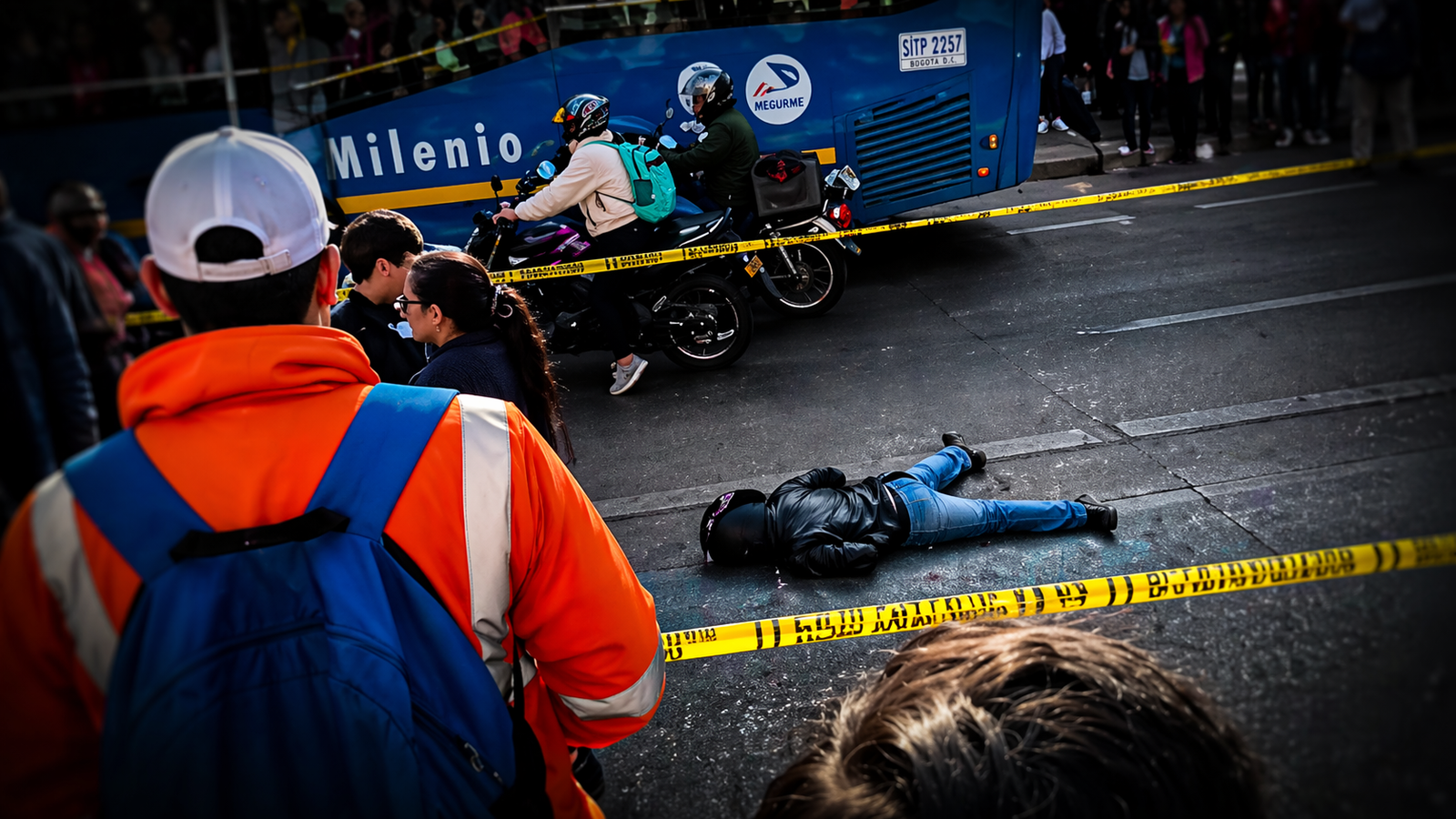 🚨 #FATAL: Motociclista murió tras caer bajo una volqueta en la Av. Boyacá