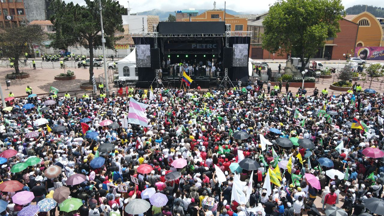 Petro eligió a Soacha para su último encuentro con la juventud antes de dejar la Presidencia